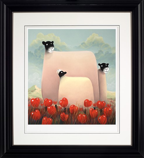 Family by Mackenzie Thorpe - Framed Limited Edition on Paper